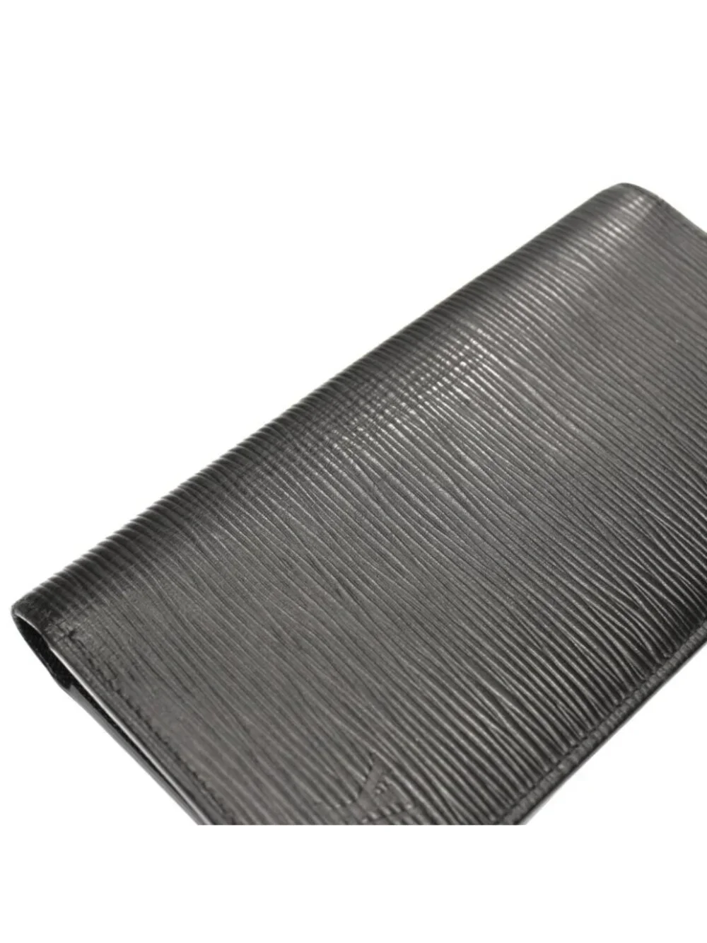 Louis Vuitton Portefeuille Brazza Epi Noir Wallet